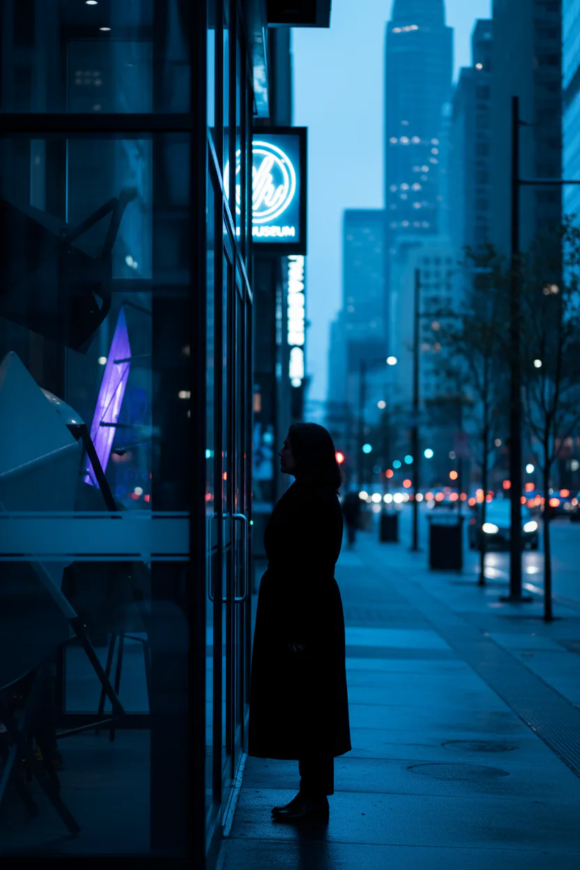 차갑고 고요한 톤 - 프리미엄·하이엔드 제품에 적합하다