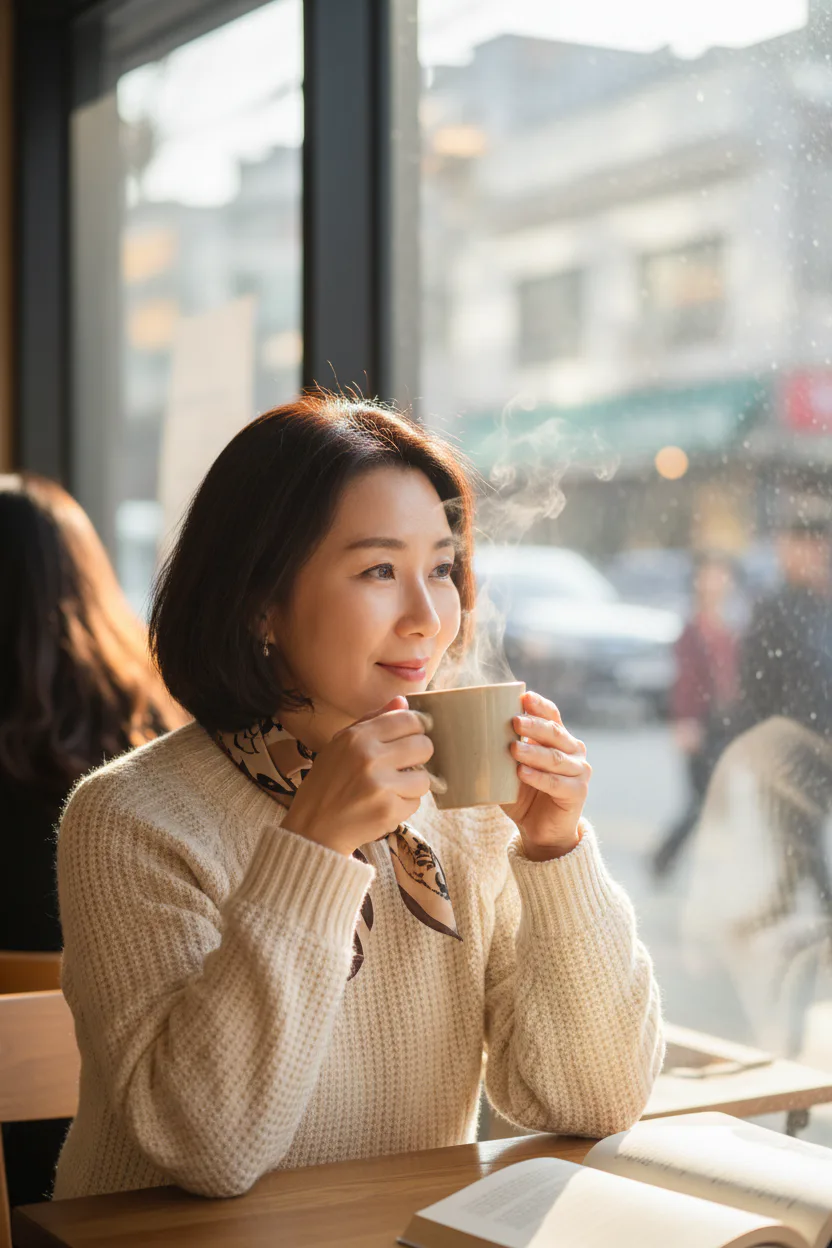 50mm - 인간 시야각과 가장 유사하며, 대부분의 모델컷에 안전한 선택이다