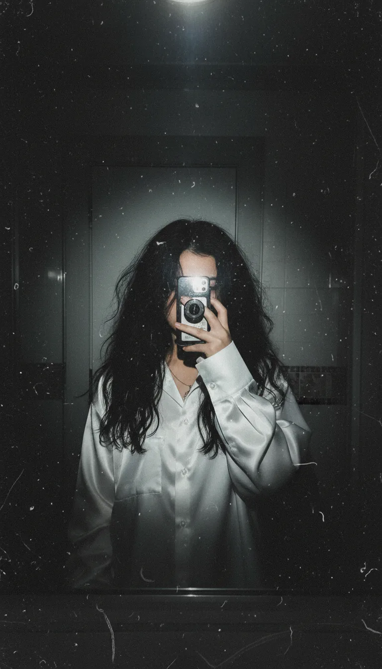 Y2K 감성 AI 이미지 프롬프트: 거울 셀피 플래시 가이드