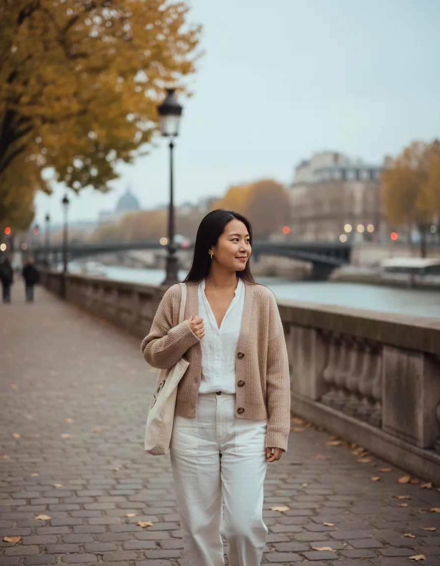 스레드/인스타 감성 컷 AI 생성 이미지