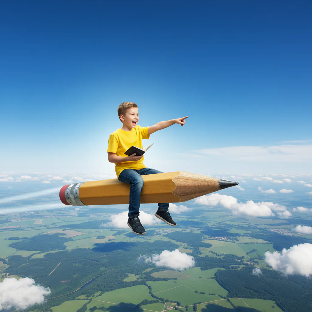 아동 교육/문구 브랜드 AI 생성 이미지