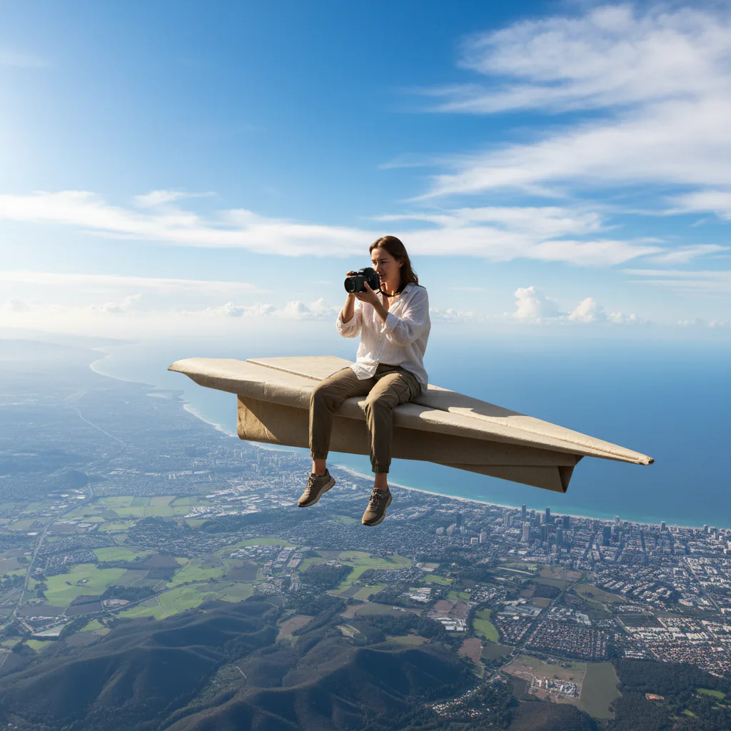 여행/어드벤처 콘텐츠 AI 생성 이미지