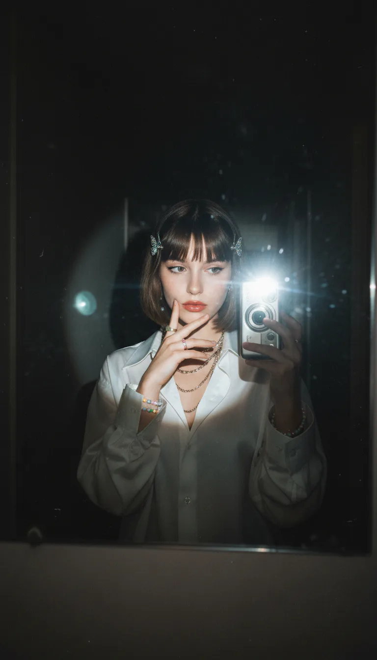 Y2K 소품 연출 AI 생성 이미지