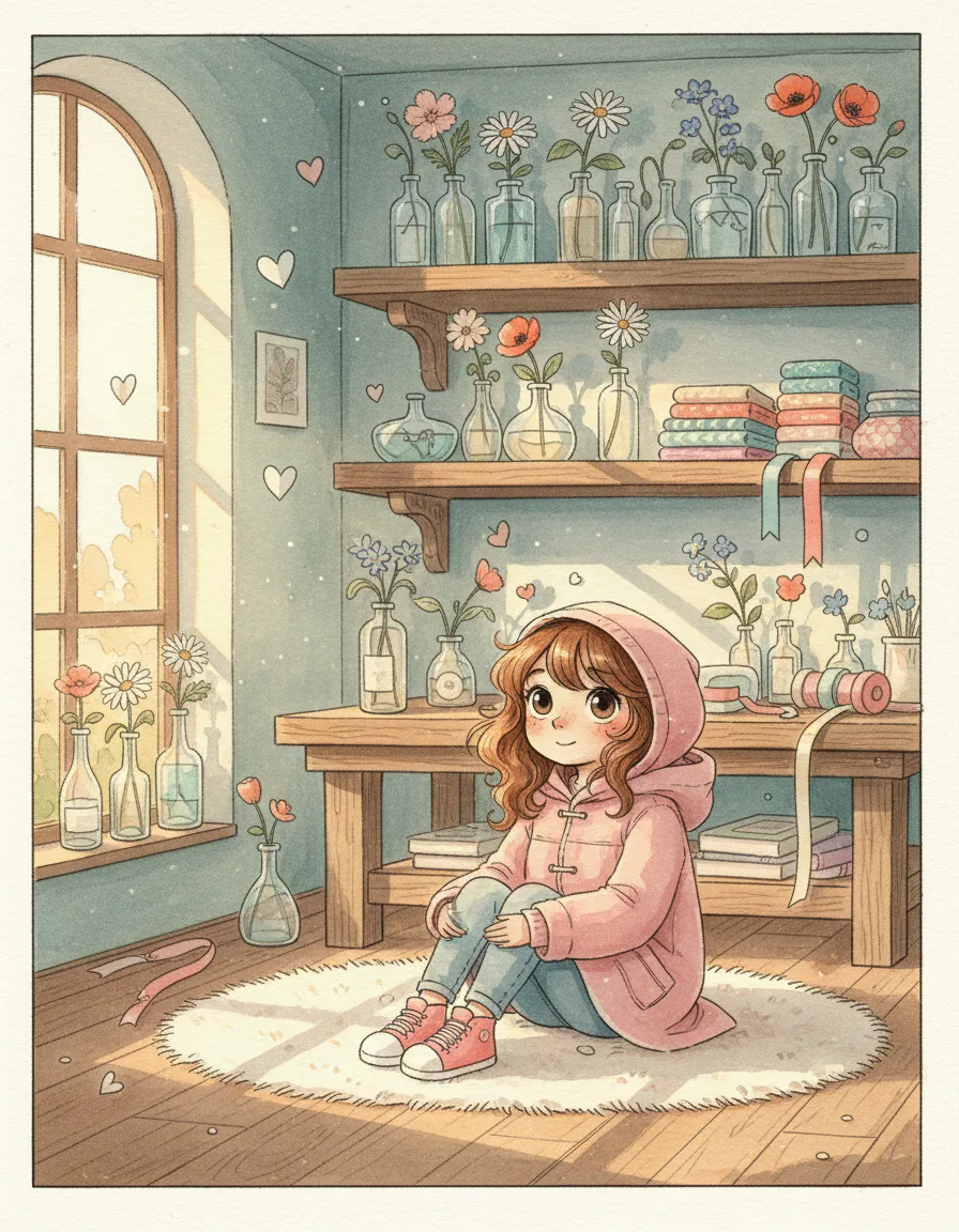 아늑한 공간과 유리병, 리본 패키지가 만드는 브랜드 세계관