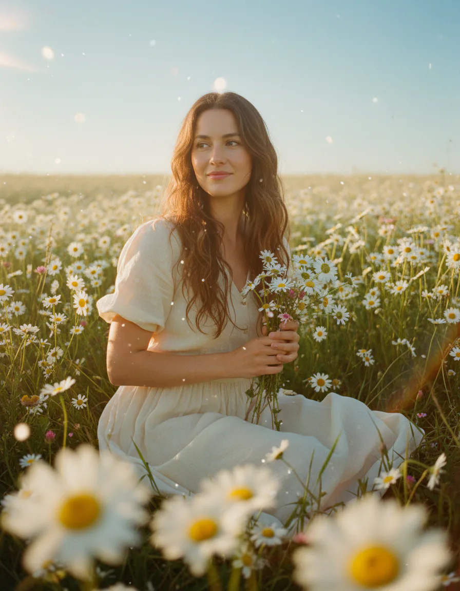 시즌 캠페인 화보 AI 생성 이미지