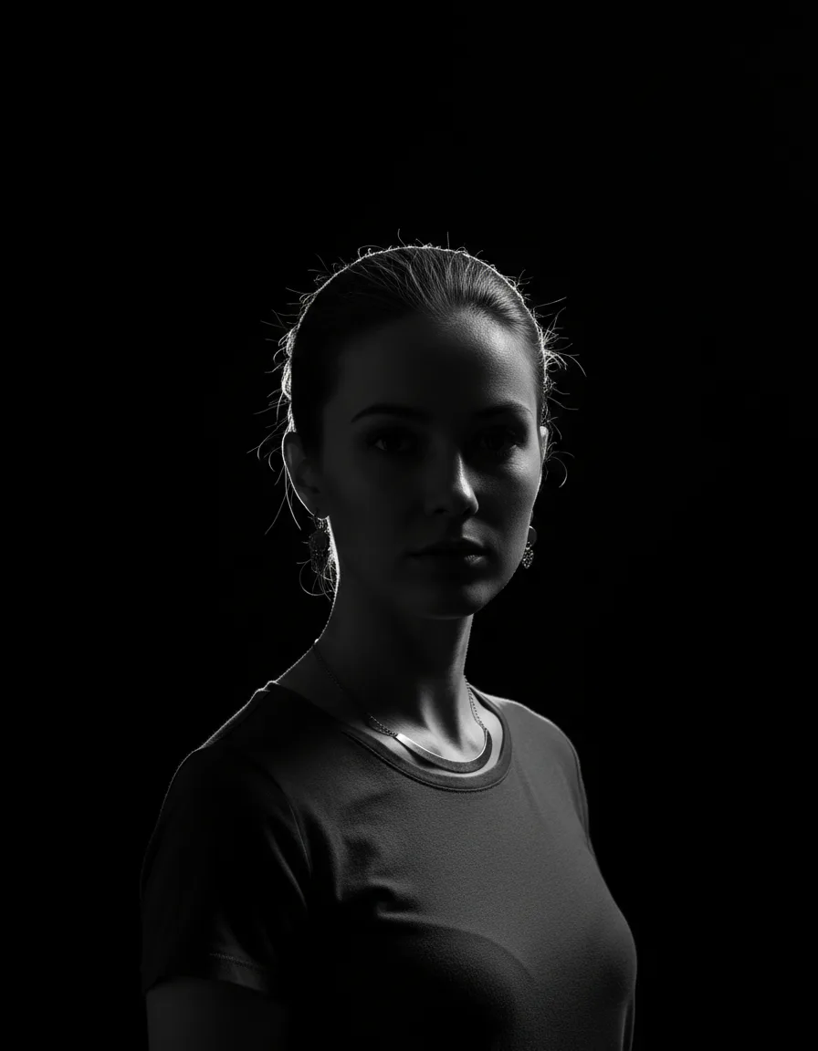 림라이트 포트레이트 AI 이미지 프롬프트 주얼리 액세서리 모델컷 예시