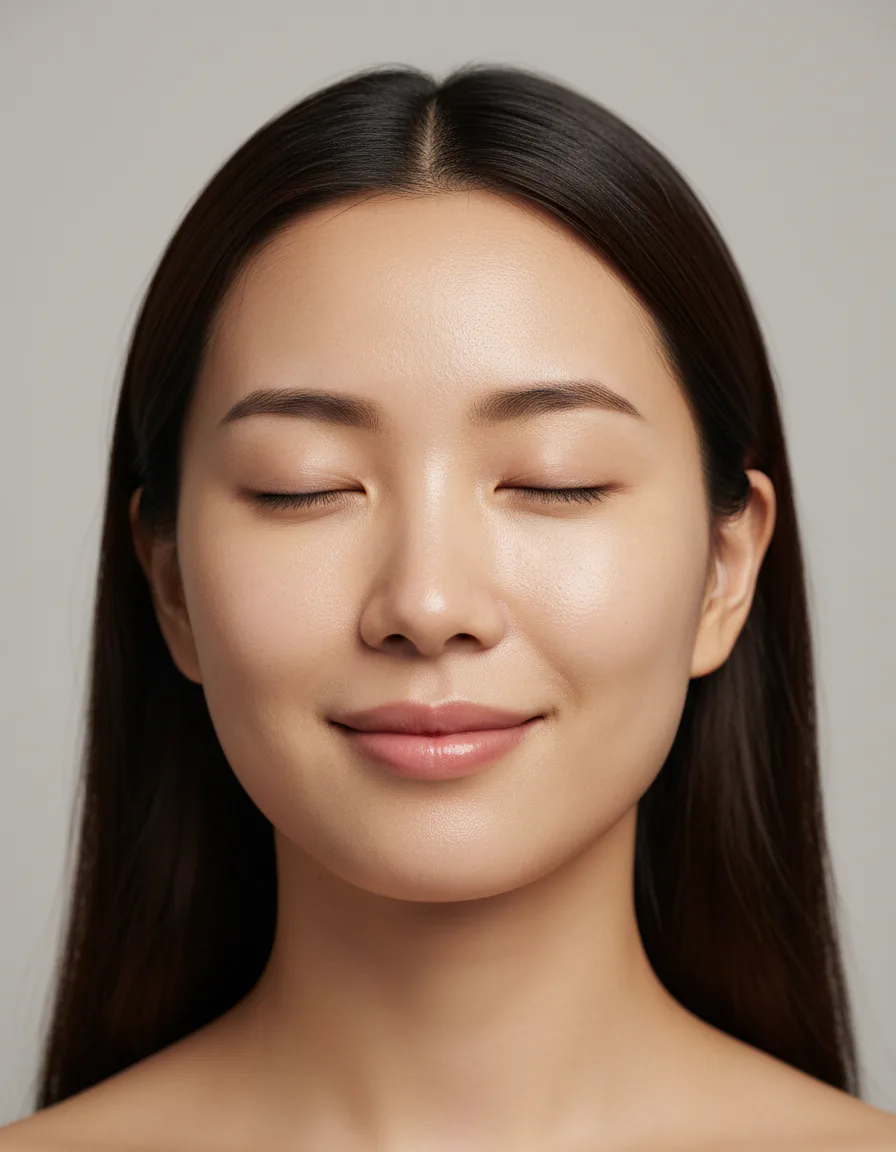 AI로 생성한 스킨케어 브랜드 메인 비주얼 이미지