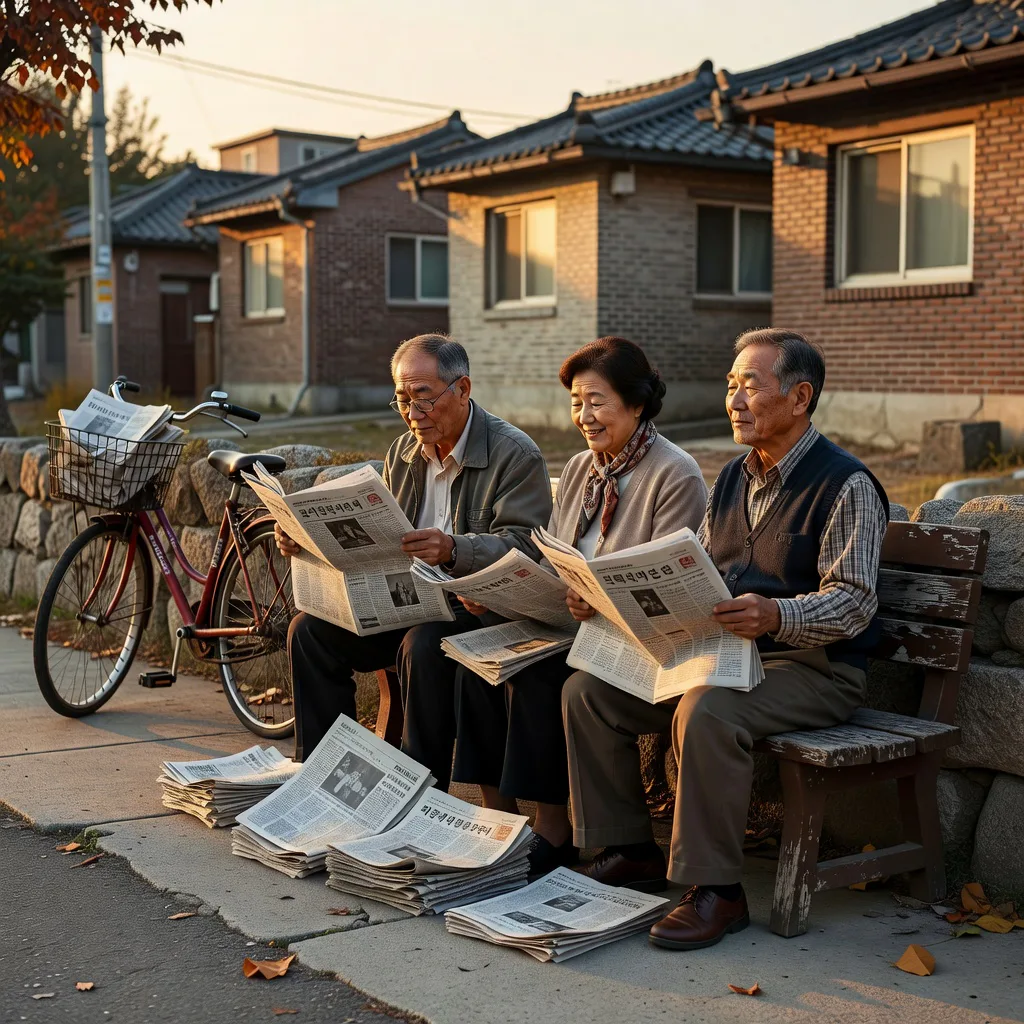 배달 신문을 즐겨읽던 이들이야 말로 해당 매체의 진성 팔로워들이 아니었을까?