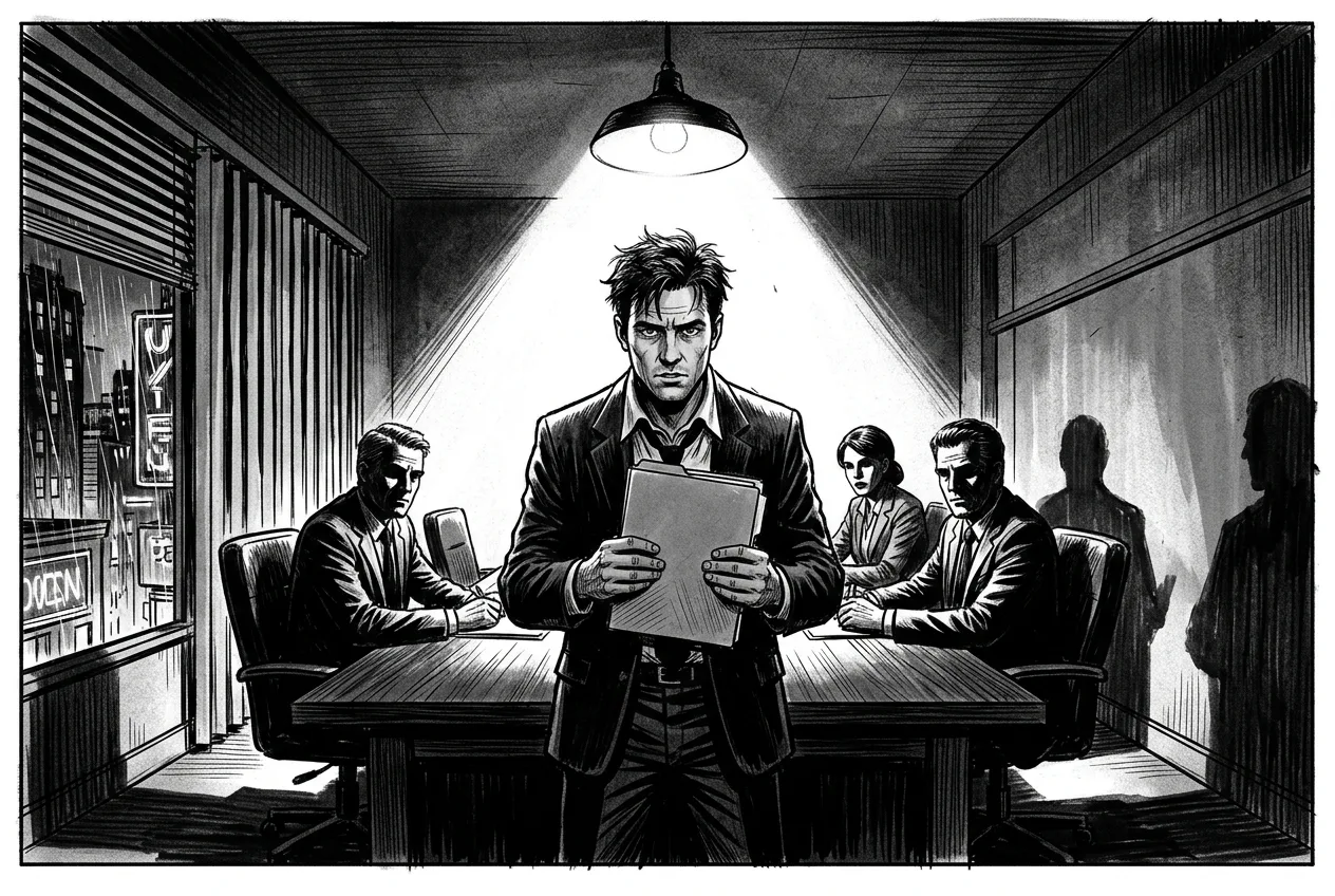 AI로 생성한 HR SaaS의 면접 장면 이미지