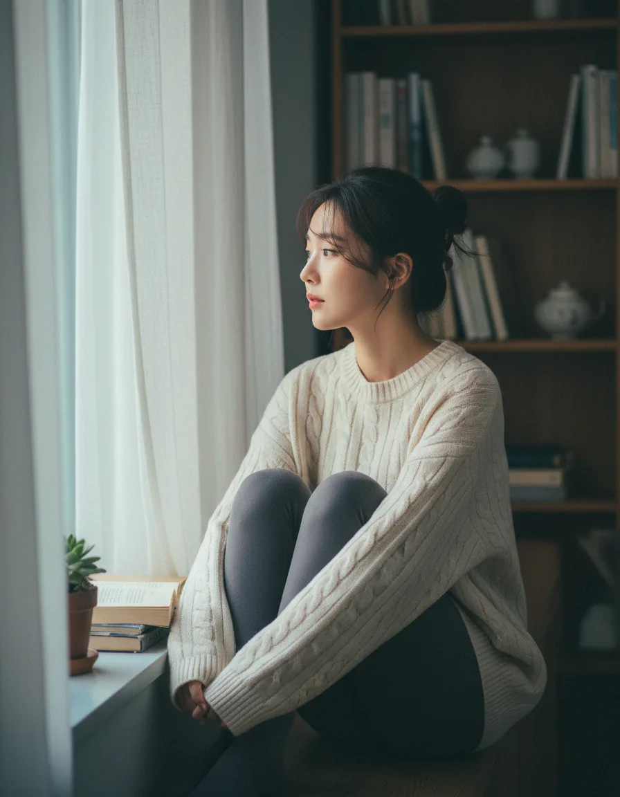 집에서 찍은 듯 자연스러운 실내 라이프스타일 포트레이트 AI 프롬프트 가이드
