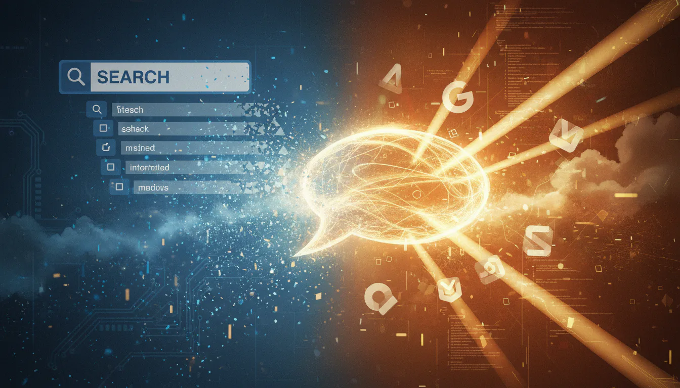 검색의 종말과 GEO 생성형 엔진 최적화: 800억 달러 시장이 AI로 이동 중