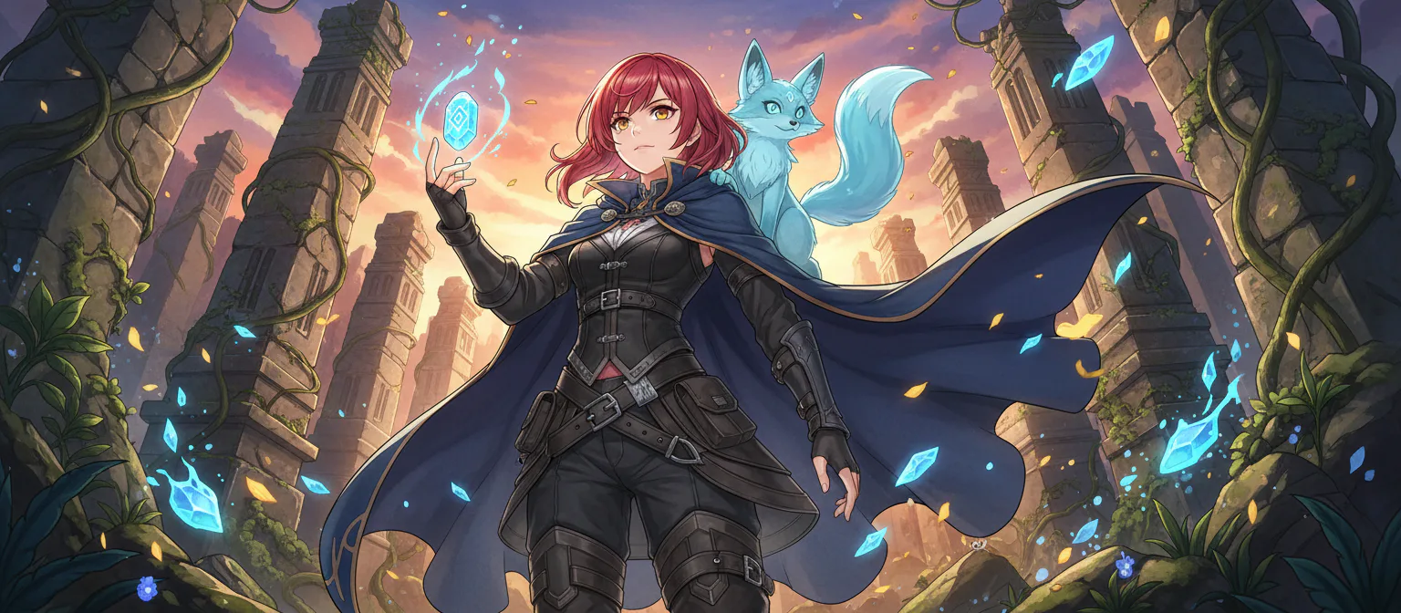 같은 캐릭터, 다른 세계: 판타지 애니메이션 어드벤처 AI 프롬프트 가이드