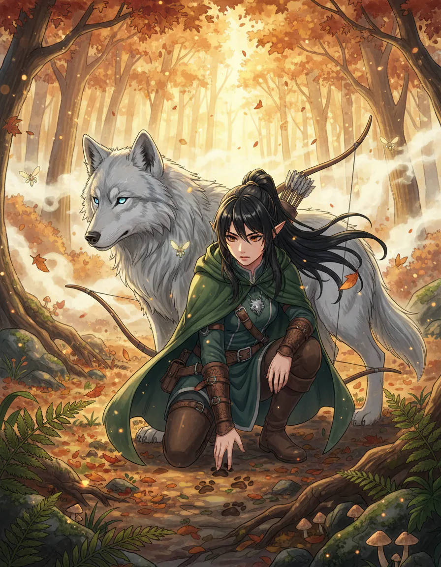 AI로 생성한 TRPG 캐릭터 시트와 커뮤니티 포스트